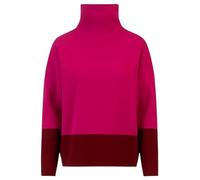 APART Fashion Apart Oversized Pullover in Milano Knit aus Einer Suéter pulóver, Rosa-Burdeos, 38-40 para Mujer