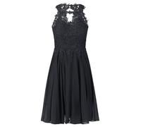 APART Fashion Cocktailkleid Vestido de cóctel, Negro, 40 Corto Mujeres