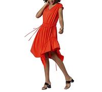 APART Fashion Dress Vestido, Naranja (Orange Orange), 38 (Talla del Fabricante: 36) para Mujer