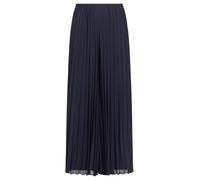 APART Fashion Plisseehose Pantalón, Noche Blue-Multicolor, 36 Mujeres