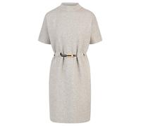 APART Fashion Strickkleid mit Gürtel Vestido, Gris, 42 Mujer, Gris, 38