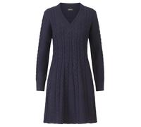 APART Fashion Strickkleid Vestido, Azul Oscuro, 46 para Mujer