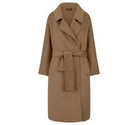 APART Fashion Wollmantel Abrigo de Lana, marrón Claro, 40 Mujeres