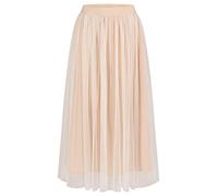 ApartFashion Mesh-Rock Falda, Creme-Apricot, Normal para Mujer