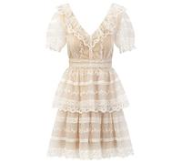 ApartFashion Vestido, Crema, 38 para Mujer