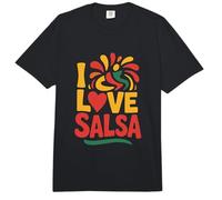 Apasionado I Love Salsa Dance Groove Comfort Colors Adult Heavyweight T-Shirt