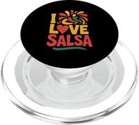 Apasionado I Love Salsa Dance Groove PopSockets PopGrip para MagSafe