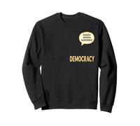 Apatía Política Democracia Sudadera