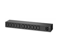 APC - AP6020A unidad de distribución de energía (PDU) 13 salidas AC 0U/1U Negro