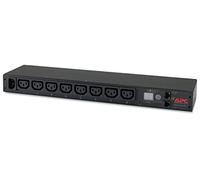 APC AP7820B Rack PDU - Unidades de Distribución Eléctrica (con display, 1U, 12 A/208 V, 10 A/230 V, 8 Salidas C13)