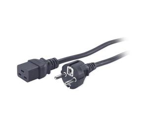 APC AP9875 cable de transmisión Negro 2,5 m C19 acoplador CEE7/7