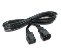 Apc c13/c14 2.5m negro 2,5 m c14 acoplador c13 acoplador