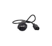 APC Cable de alimentación - AP9880 - de C14 a CEE 7/7 Schuko, 0,6 m, Color Negro