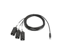 APC EPDU-TH3 sensore di temperatura e umidit Interno Temperature & humidity sensor Cablato (APC Easy Rack - PDU rack temperature & humidity sensor - black)