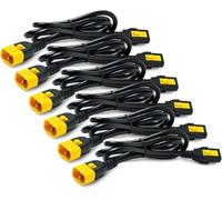 APC Juego de cables de alimentación - AP8704S-WW - Cables de alimentación (6 ea, cierre, C13 a C14, 1,2 m)