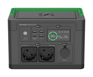 APC PPS330-GR Estación de energía portátil Schneider OffGrid 330 332Wh de litio-ion 2 Schuko Sinewave