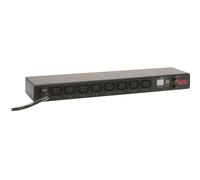 APC Rack PDU - AP7920B - Unidades de Distribución Eléctrica (conmutado, 1U, 12 A/208 V, 10 A/230 V, 8 Salidas C13; IEC C14)