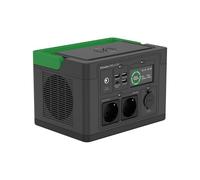 APC Schneider OffGrid Portable Power Station 300W, generador Solar Ligero de 332Wh con 2 Tomas de CA, Salida USB-C PD de 60W, Carga inalámbrica, luz LED para Camping al Aire Libre