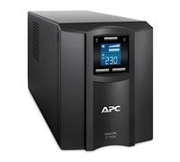 Schneider Electric SMC1500IC SAI Inteligente UPS C de APC de 1500 VA, LCD, 230V con SmartConnect, 43.9cm x 21.9cm x 17.1cm, Negro