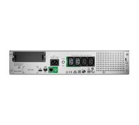 APC - SMT750RMI2UC sistema de alimentación ininterrumpida (UPS) Línea interactiva 0,75 kVA 500 W 4 salidas AC