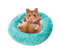 APCZCKNGNY Casa de pájaros de concha de coco natural con almohadilla cálida, acogedora cama nido para loro, periquito, cacatúa, conure, canario, pinza, paloma, ratón, jerbo, ratón, juguete alimentador