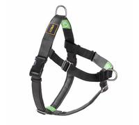 APDEXY Freedom - Arnés para Perro sin tirones, fácil de Caminar, Deja de Tirar con Dos Anillos en D de Acero Inoxidable, cómodo, Etiquetas de Instrucciones Cosidas para un Uso fácil (Negro, pequeño)