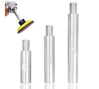 Apdvenk 3 Piezas Extensión de Amoladora Angular, M14 Biela para Pulidora Rotativa, Barra de Extensión de la Amoladora Angular para Hogar, Taller Mecánico, 75 mm/100 mm/140 mm