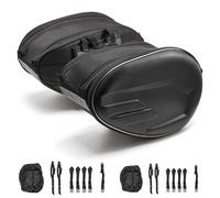 APEBAZY Bolsas laterales para motocicleta 36 L-58 L alforjas para moto impermeables bolsa trasera moto