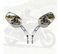 APEBAZY Motocicleta Espejo Punto Ciego 8MM Cromo