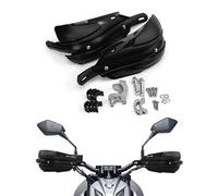 APEBAZY Paramanos de Moto Universal, 7/8 in (22 mm) ~ 11/8 in (29 mm), Aptos para Motos Todoterreno y ATVS, Compatibles con Yamaha YZ250 YZ250F TW200 XT250 XR650L (Negro)