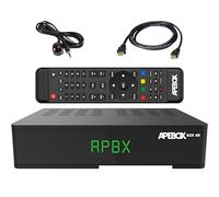 APEBOX S2X 4K, DVB-S2X UHD (2160p) Receptor Satélite FTA Multistream 4K H265, USB 2.0, Ethernet y Youtube, un Gran Receptor con Unas prestaciones excepcionales ¡Aprovecha el Momento!