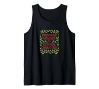Apegado emocionalmente a los Personajes de ficción Bookish Camiseta sin Mangas