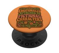 Apegado emocionalmente a los Personajes de ficción Bookish PopSockets PopGrip Adhesivo