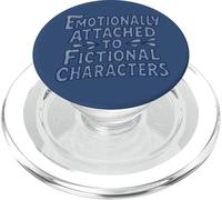 Apegado emocionalmente a los Personajes de ficción Bookish PopSockets PopGrip para MagSafe