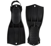 APEKS Aletas RK3 con Correas de Resorte., 211.280, Negro, XL Super