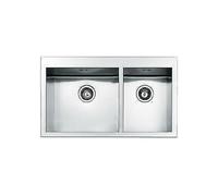 APELL AMALTHEA SQ4530ISC Lavabo 2 Cubas 86x51 cm Satinado Empotrado