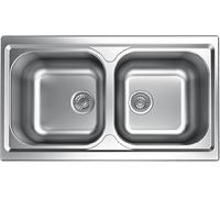 APELL Atmósfera TM862IPC Fregadero 2 Bañeras 86 X 50CM Prelucido Borde 4MM