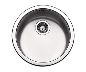 Apell CIVI Lavabo sobre-encimera Círculo Acero inoxidable - Fregadero (Lavabo sobre-encimera, Círculo, Acero inoxidable, Acero inoxidable, 1 senos, Círculo)