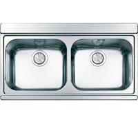 APELL IRIS IR902ISC Lavello 2 Cubetas 90 X 51 Cm Satinado Encastre FLAT