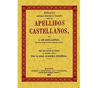 Ensayo Historico Etimologico Filologico Sobre Los Apellidos Caste Llan