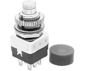 APEM 104450003 Pulsador de presión 220 V/AC 2 A 2 x On/Off) Recordatorio 1 pc(s)