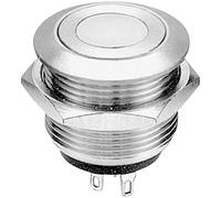 APEM AV09C7L3D2006 - Pulsador de pulsador vandalismo (24 V/CA, 0,05 A, 1 interruptor de encendido/apagado)