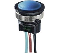 APEM IAR3F1600 Pulsador a presión 24V DC 2A 1 x Off/(On) Recordatorio IP67 (frontal frontal) 1 pc(s)