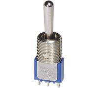 APEM Interruptor de palanca 1 x (On)/Off/(On) 5637MA 250 V/AC 3 A momentáneo/0/momentáneo 1 pc(s)