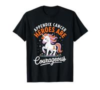 Apéndice Los héroes de concienciación sobre el cáncer son un unicornio valiente Camiseta