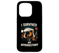 Apéndice Sobreviví A Mi Apendicectomía Divertido Paciente De Cirugía para Hombres Carcasa para iPhone 15 Pro