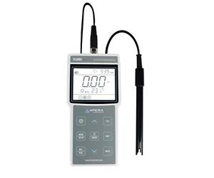Apera Instruments AI423 PC400S - Kit de medidor de parámetros múltiples portátil (pH/EC/TDS/Salinidad/resistividad/temp.), 1.3" de altura, 3.4" de ancho, 7" de longitud