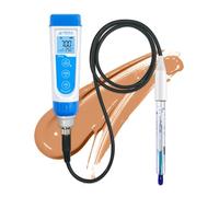 Apera Instruments PH60-VS Kit de medidor de pH de mano con electrodo de pH LabSen 855 ATC para medición de pH de grado de laboratorio de muestras de líquidos viscosos