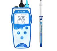 Apera Instruments PH8500-HF Medidor de pH portátil para soluciones altamente ácidas y soluciones que contienen RF (rango de medición de pH: 0 a 14,00)