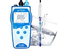 Apera Instruments PH8500-PW - Medidor de pH para agua pura con función de memoria GLP y salida de datos (rango de medición de pH: 0 a 14,00)